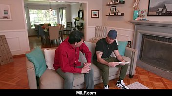 Preview 1 of 6aos Lindas - MILF - Busty step Mom Fucks Her Son&#039_s Coach And Husband