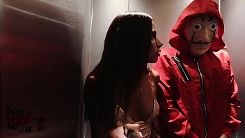 Preview 1 of Miai Kalif - COSPLAY CASA DE PAPEL - I CREAMPIE MY NEIGHBOUR b. NICOLS AND MAKE HER SQUIRT !