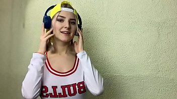 Preview 1 of Sax Full Moves - Horny teases her classmate and gets covered in cum