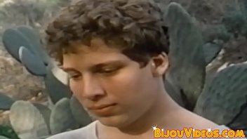 Preview 1 of Mom Son In Hotel Big Boob - Stud gives his man a blowjob and has his ass raw banged