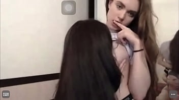 Preview 4 of Lily Radear - Sucking tits