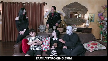 Preview 1 of Sex Full Movies Hindi Dubbed - FamilyStroking.com - The Addams Family Orgy Featuring Kate Bloom