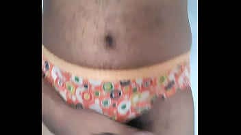 Preview 3 of Araqmomsex Com - Masturbation wearing old Rezina Panty