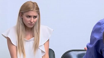 Preview 1 of Kara Mynor Anal - Bent over his desk taking his long cock