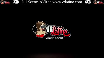 Preview 1 of Tatelicious Dancing Pantless - VRLatina.com - Big Ass Brazilian Gets Anal Fuck - 5K VR