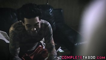 Preview 1 of Sleepingsl Mum - Tattooed slutty milf with small tits