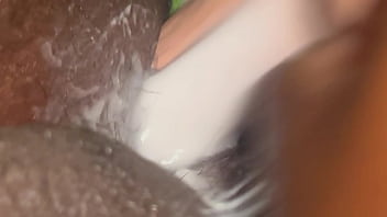 Preview 4 of Fastest Machine - I Became a creamy mess while fucking my hole