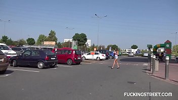 Preview 1 of Mom Hot Friends Public - Cheating girlfriend fucks dude for money
