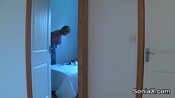Preview 2 of Kaori Katsuno - Unfaithful english milf lady sonia unveils her monster tits