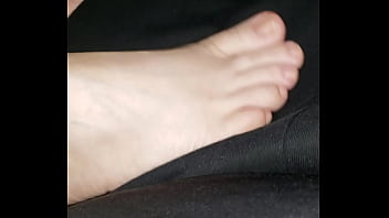 Preview 1 of Vicky Braun And Norma - My girlfriend Rubbing my crotch with her feet
