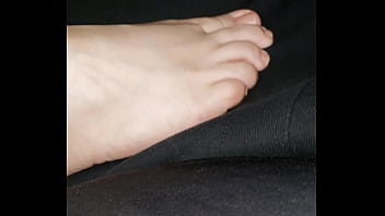 Preview 4 of Vicky Braun And Norma - My girlfriend Rubbing my crotch with her feet