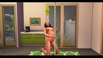 Preview 2 of 3d Hernia Gangbang Monster - Horny Slut On The Stripper Pole