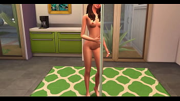 Preview 3 of 3d Hernia Gangbang Monster - Horny Slut On The Stripper Pole