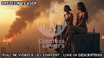 Preview 3 of Wwwxxx Hot Japans Hot - Giantess Dominas Destroying The City