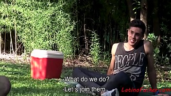 Preview 2 of Sex Im Stall - Gay Latino Birthday Sex
