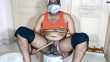 Preview 3 of Beeg Niplis - Black man dark cock in the small canister