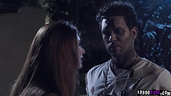 Preview 3 of Bf Xxxxvf - Teen car crash survivor Lacy Lennon was haunted by vengeful ghost and fucked her in a sizzling foursome fuck nightmare.