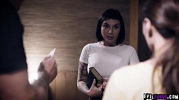 Preview 3 of Brat Mistress - Rebel teen Ivy Lebelle was dumped into a manage by a horny director Dick Chibbles and ended up having a fucking sessions with him.