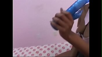 Preview 1 of Enimals Porn Xnxx Com - Black girls Ms Townsend and Detroit shoves a blue vibrator in her pussy