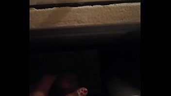 Preview 1 of Melk Xn Xxx - Jerking Off My Big Uncut Cock Public On My Window Till I Cum - Camilo Brown