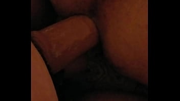 Preview 3 of Momi And Papa Sexi - Strapon fucking husband with 8&quot_ strap on