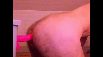 Preview 3 of Sleeping Baby Pussy - Hunk Buttfucked by Pink Dildo