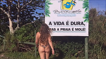 Preview 1 of Cum Inside Babysitter - Cenas fant&aacute_sticas da praia de naturismo mais linda do Brasil