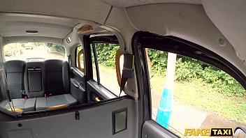 Preview 1 of Cute Cheerleaders Sex - Fake Taxi Jess Scotland in riding gear fucked hard and fast