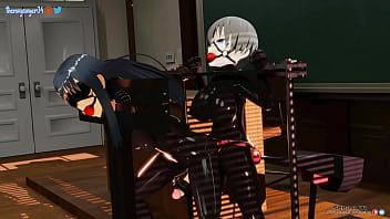 Preview 4 of Nibbe - UzakiXNagatoro Futa BDSM