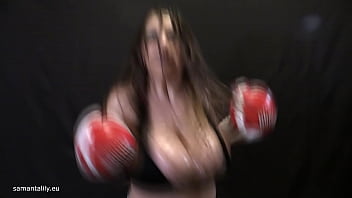 Preview 1 of Tori Black As A Doctor - Big Breasts Teaching How To Fight Boxing