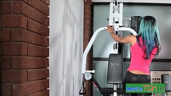 Preview 1 of Sexes Days - Bootylicious ebony ts enjoys jerking her dong