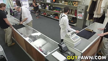 Preview 2 of Hindi Airtel - Hunky pawnbroker banging customer in the back room