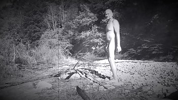 Preview 1 of Shemale Xx Video - Nudist playing with his uncut dick