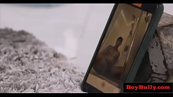 Preview 1 of Hip In Mani - Caught in the Showers after practice@BoyBully.com