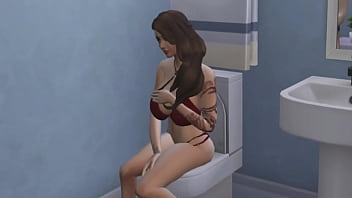 Preview 1 of Xxx Kitrena Kapt - सौतेली मां के मुंह पर मुता