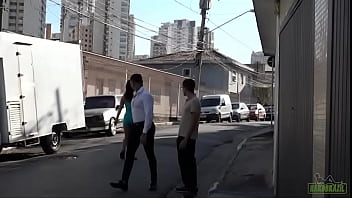 Preview 1 of Wielkie Fiuty - Alessandra Carvalho leva gozada no rabo e na buceta - Big Bambu - Jhonny Gab
