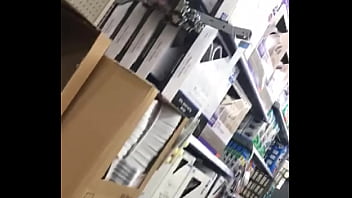 Preview 3 of Bbw Beka - Wife flashing in store