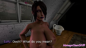 Preview 1 of Brazzer Full Dvd Doctor Sex - Futa Jinx and Lulu Double Cumshot Animation with Sound