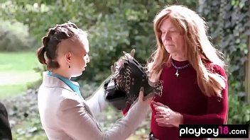 Preview 2 of Son Sucks Moms Panties - Kate introduces the mature pony roleplay enthusiasts