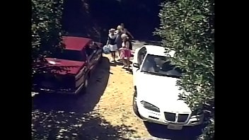 Preview 1 of Rayelene Mom - Sex orgy with mature skanks and studs fucking outdoors
