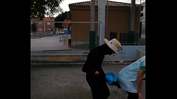 Preview 2 of Wwwnxxxcom Video - El negro del wasap teru se folla a sus mentiras especial Halloween