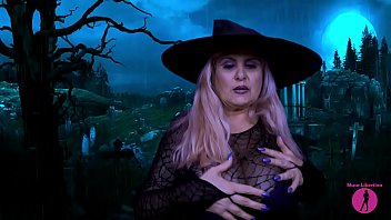 Preview 2 of Gagsgirl Com - MUSA LIBERTINA - HALLOWEEN SPELL AND A SEXY DANCE IN CEMETERY
