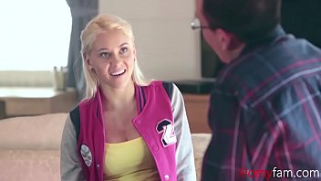 Preview 1 of Meet With My Grilfirend Mom - Stepdaughter Bonned by DAD- Marsha May