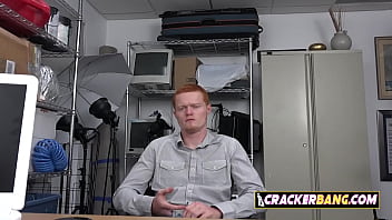 Preview 2 of Oman Xxvideo - Watch how this Red Hair jock get fucked in doggystyle by Gay stud at the office.