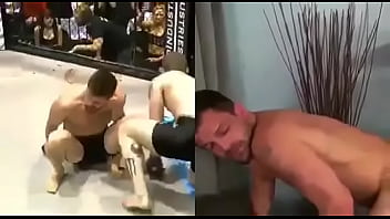 Preview 4 of Rubel Happy Sex - Wrestling man