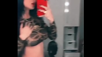 Preview 2 of Xxxncom In 1hrs - Tati zaqui mostrando a teta com roupa transparente