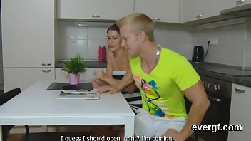 Preview 2 of Oil Sex Vedio - Skint bf allows foxy buddy to plow his ex-gf for hard cash