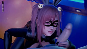 Preview 4 of Brazzers Video Fucking - Anime Gameplay-bath house