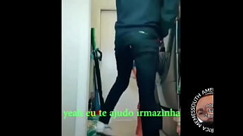 Preview 2 of Babe Mashek - Comendo irm&atilde_zinha presa na m&aacute_quina