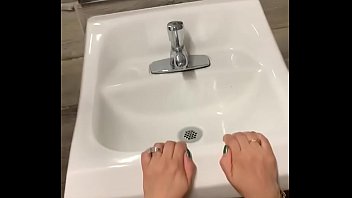 Preview 3 of Keira Blue - Fucking wife in nightclub bathroom